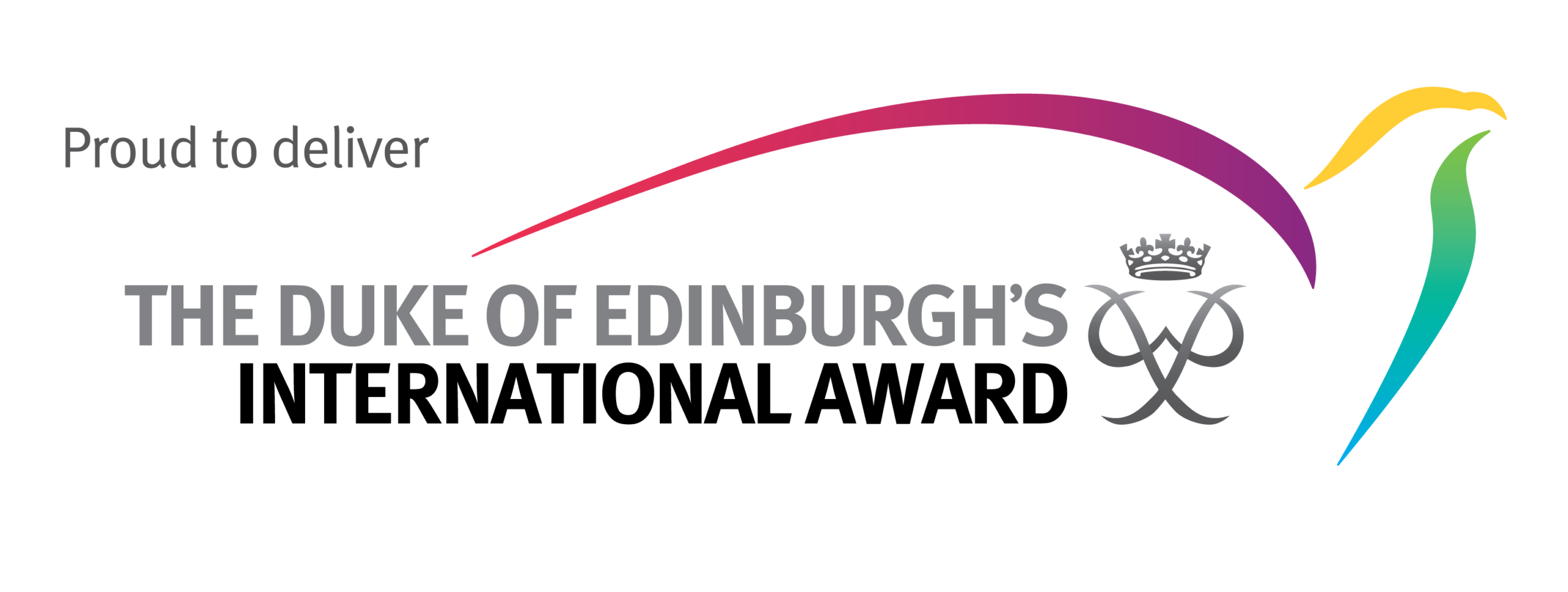 Proud To Deliver In English Colour Logo